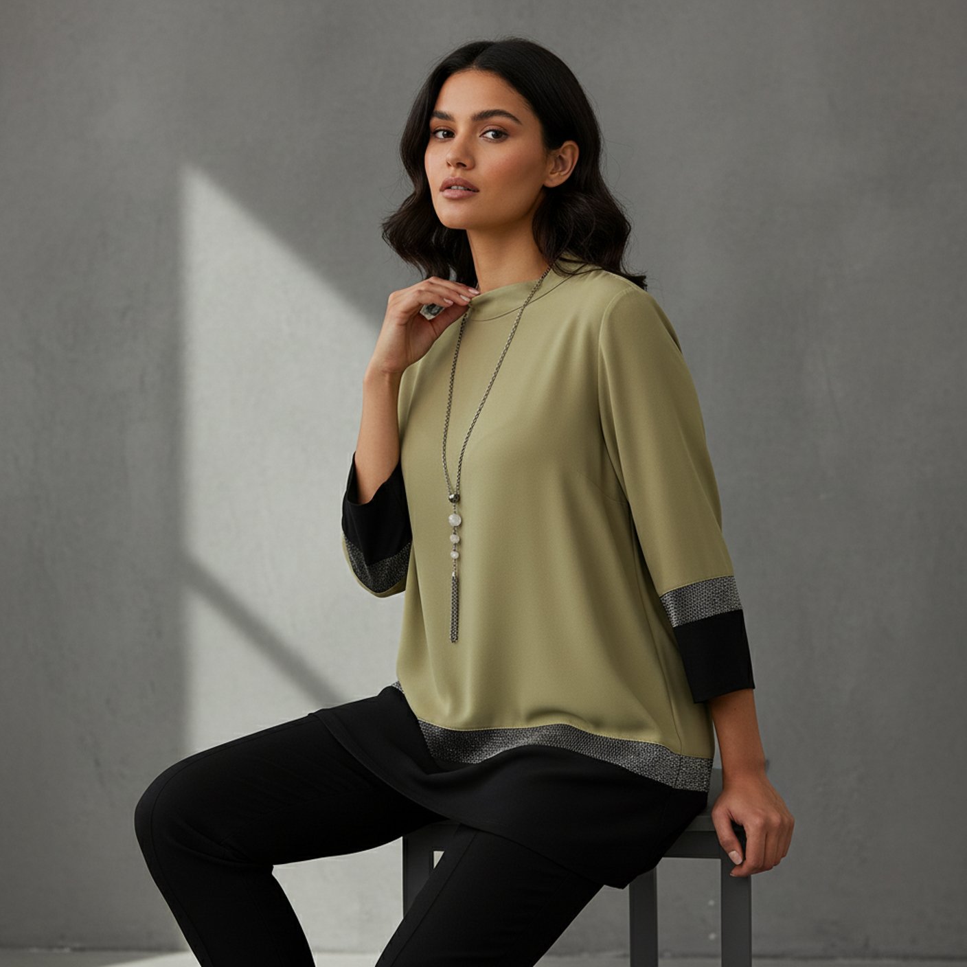 Tunic Style Full Sleeve Top