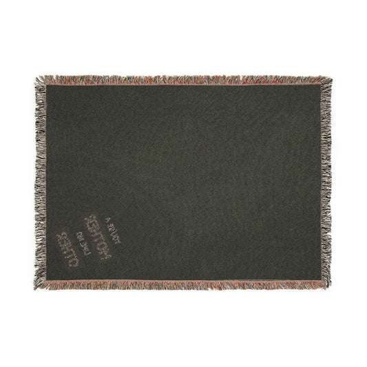Cozy Affirmation Woven Blanket - Patch Throw - Mother's Day