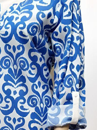 Printed Long Dress