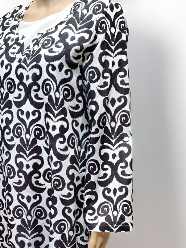 Printed Long Dress