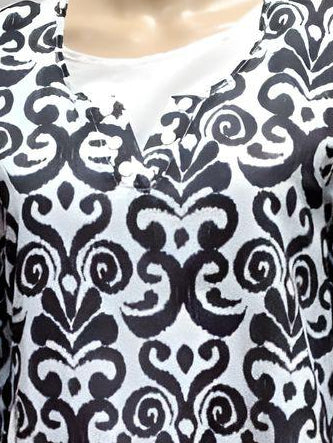 Printed Long Dress