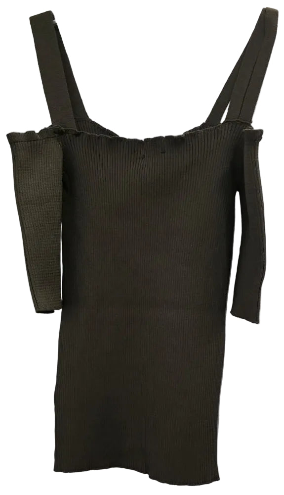 Off-Shoulder Strap Crop Top