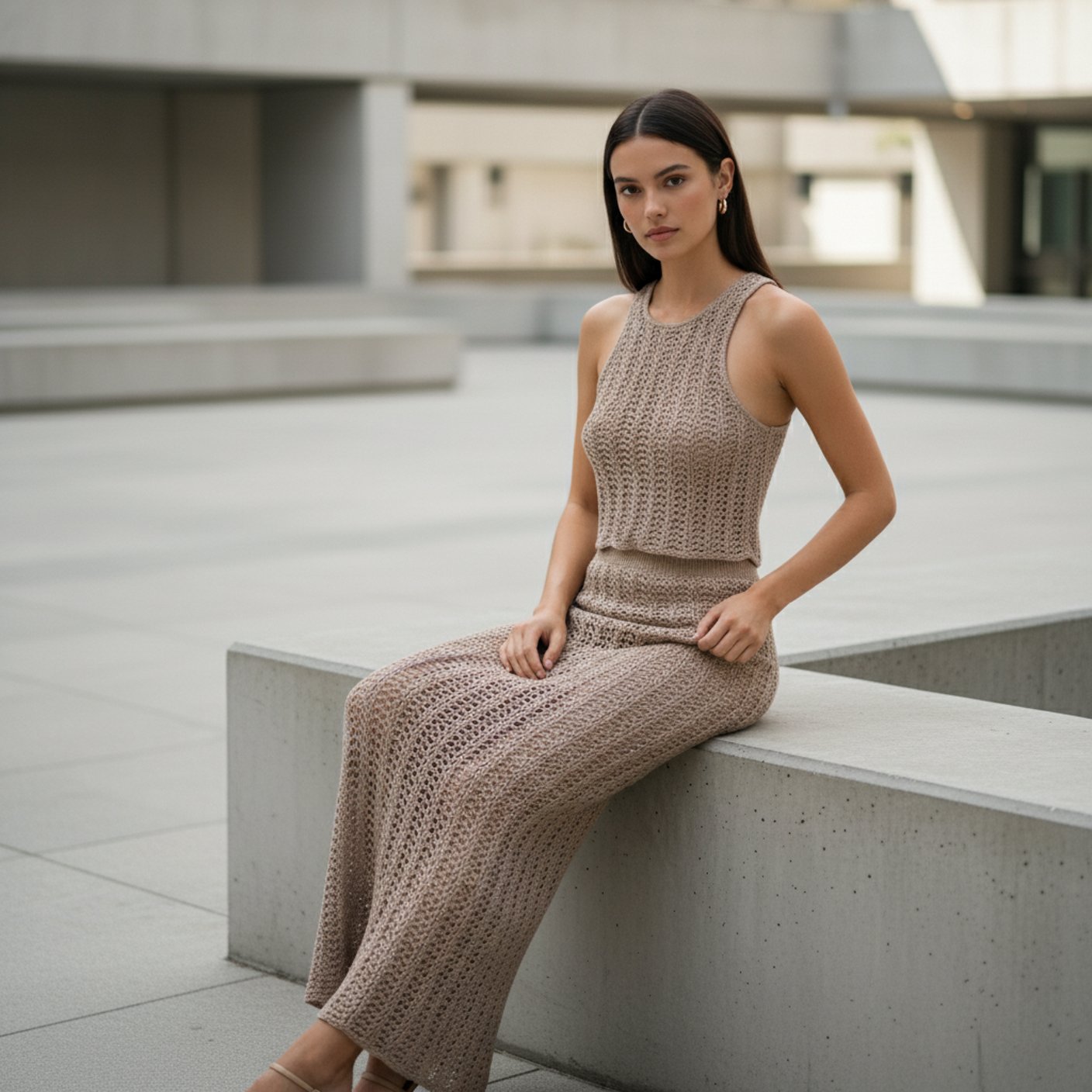 Crochet Top & Skirt
